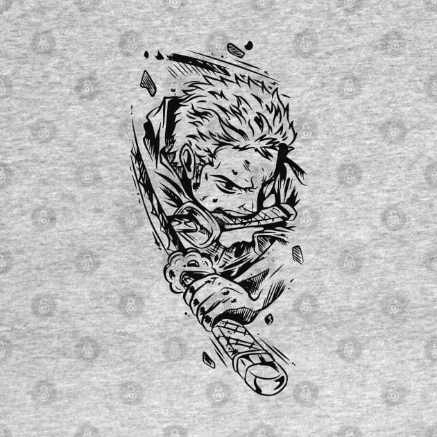 Zoro \\ Aesthetics Design Style by Number 17 Paint